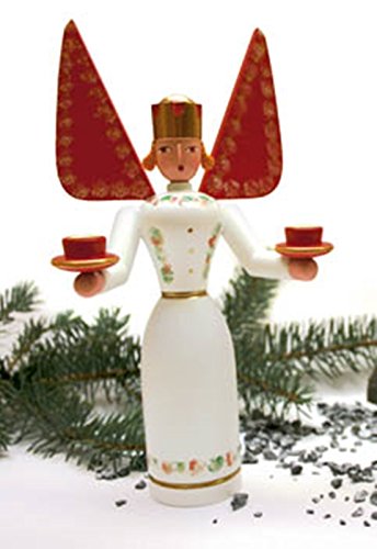 Ange de Noël en verre de givre Rudolphs Schatzkiste idée cadeau de table