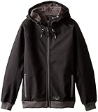 Softshell-Jacke Jack Wolfskin Jungen Softshelljacke Stan , Black, S (140/146), 1604522-6000602
