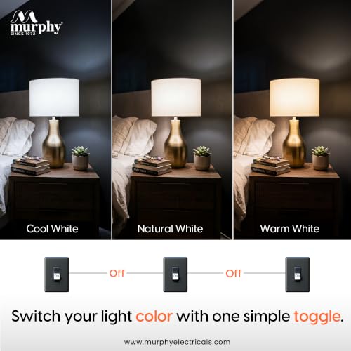 Image of Murphy 6W 3-in-1 LED Corn Bulb, E27 | CW + WW + NW | Multi CCT Light