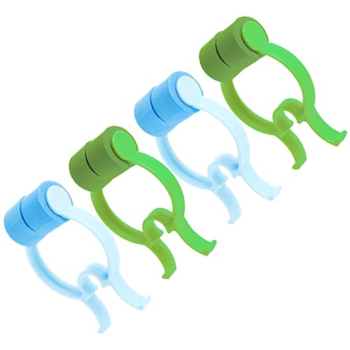 Gogogmee Nose Bleed Clips 4pcs Eva Pom Material Nose Correction Clips for Home Use