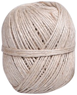 Cordel de cáñamo natural de 2mm para decoración de hogar y jardinería