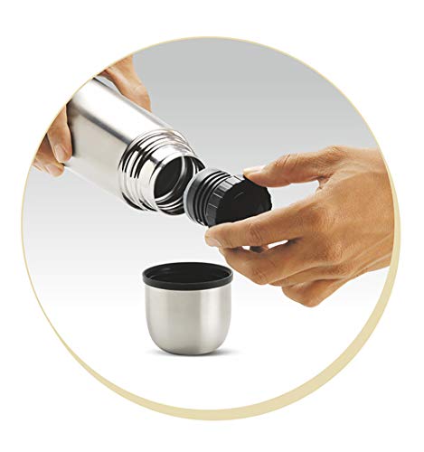 Milton Thermosteel With Plain Lid 1000 Ml Amazon In Home Kitchen