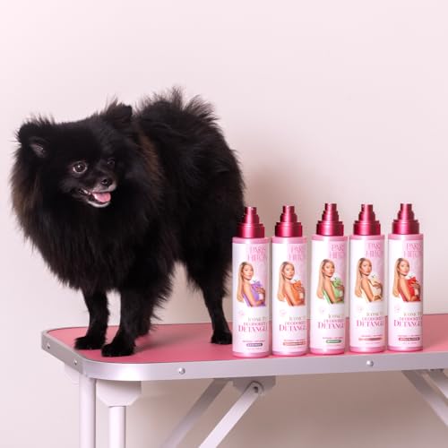 Paris-Hilton-Dog-Perfume-Deodorizer-Detangler-Odor-Neutralizing-with-Sweet-Floral-Apple-Blossom-Scent-Sulfate-Free-Vegan-Hypoallergenic-for-All-Pet-Breeds-10oz295ml Paris Hilton Dog Perfume Deodorizer Detangler Odor Neutralizing with Sweet Floral Apple Blossom Scent Sulfate Free Vegan Hypoallergenic for All Pet Breeds 10oz295ml