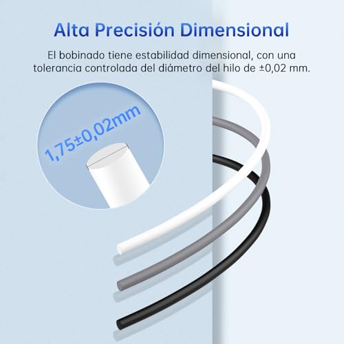 Filamento PLA Plus 1,75mm 1KG Mejorado para Impresora 3D - Fernando Cortés