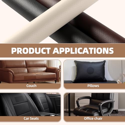 image for Shagoom Leather Repair Patch, Strong Sticky Repair Patch Self Adhesive