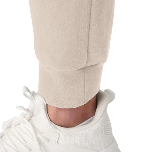 Image of Hanes Men's Joggers, EcoSmart Fleece Sweatpants for Men, Men's Lounge Pants, 30.5 inch