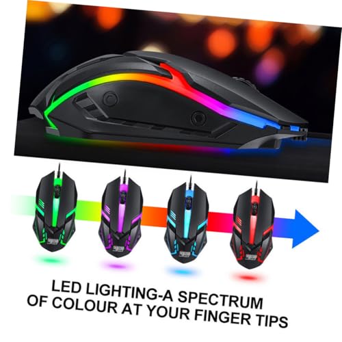 Clavier et souris filaire avec casque led pour ne plus manquer de précision