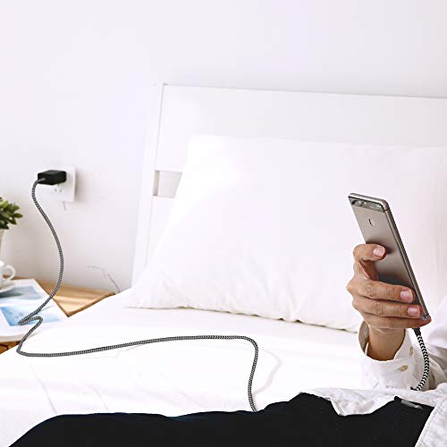 Deegotech Usb C Cable 10Ft, [2-Pack] Extra Long Nylon Braided Usb C Charger Cable Type C Charger Fast Charging Compatible With Samsung Galaxy S10 S9 S8 Plus Note9 8 And More (3M) #TOP3