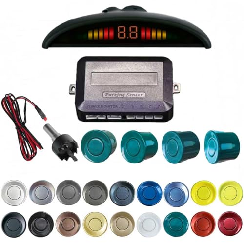 Image of Parking Sensor Kit Backup Sensor Kit Reverse Sensor for Car 18 Color Options for Probes Adjustable Alarm Volume Professional Sensore de Reversa para Carro Safe Driving Assistant