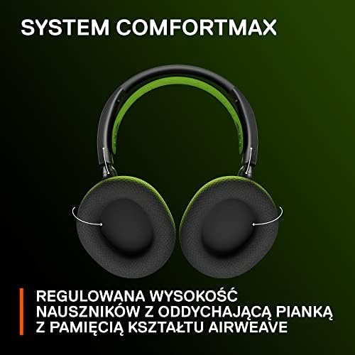 SteelSeries Arctis Nova 7X - Bezprzewodowy gamingowy i mobilny zestaw słuchawkowy - Łączność 2,4 GHz i jednoczesne połączenie Bluetooth - Akumulator na 38 godzin - Xbox Series X|S, PC, PS5, Switch