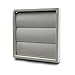 Price comparison product image 100mm extractor fan vent with gravity flaps (Grey)