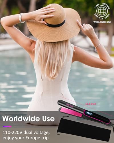 Fabuday FD-112 Flat Iron Hair Straightener Dual Voltage thumb #6