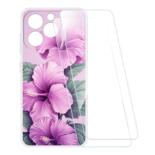 ESACMOT �v�����g�P�[�X + 2�������K���X�t�B���� Oukitel C17 4G 2026 �Ƃ̌݊�������, �Ռ��z���\�t�g�J�o�[ HD�N���A (�� 4)