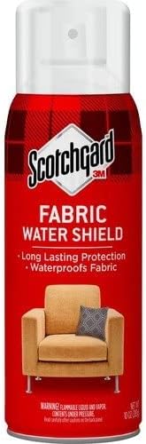Fabric Water Shield, 120 Ounces (Twelve, 10 Oz Cans), Repels Water, Ideal for Couches, Pillows, Furniture, Shoes and More, Long Lasting Protection