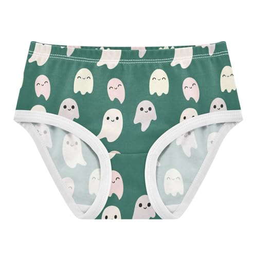 Girls' Underwear Halloween Ghost Green Toddle Brief Panties 2303538