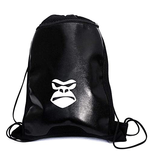 Mochila Bolsa Sacola De Costa Boxe Black Monkey Prática Funcional Casual Academia Fitness Gorilla