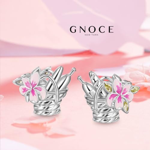 Image of GNOCE Food Themed Charm Beads Fit Charm Bracelet Necklace for Women