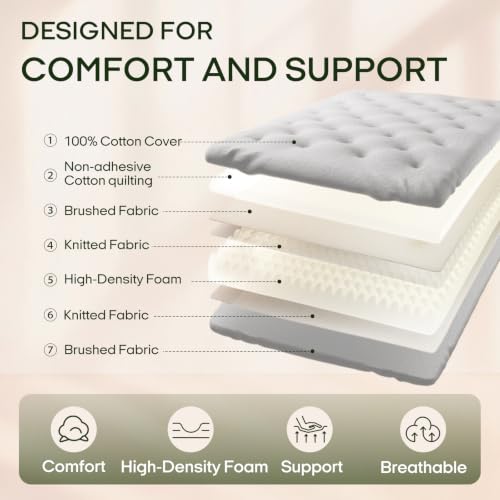 Image of ZonLi Japanese Floor Futon Mattress 100% Cotton Washable Cover Foldable