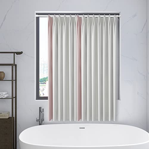 Vista Extendable Curtain Poles 83-150cm Tension Rods No Drill Extendable Curtain Rod Adjustable for DIY Projects Kitchen - Image 2