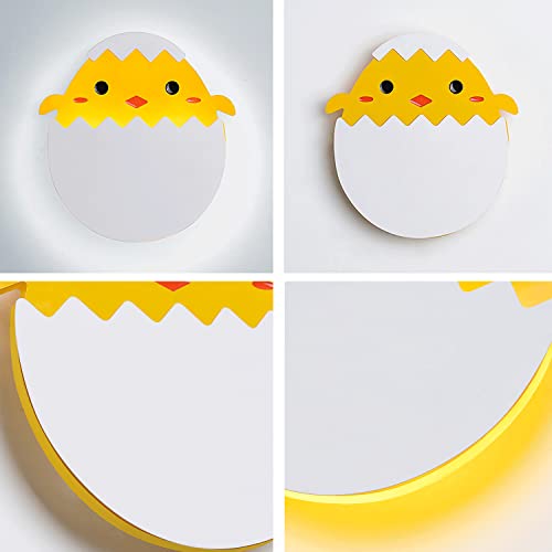 Aplique de pared infantil de huevo de pollito ideal para regalar 5