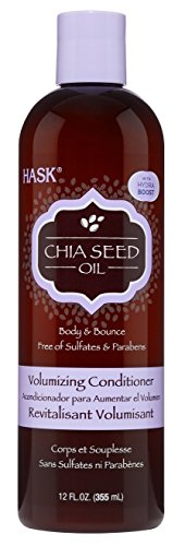 Hask Conditioner Chia Seed Oil Volumizing 12 Ounce (355ml) (6 Pack)