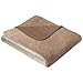 Produktbild Ibena Benin Kuscheldecke 150x200 cm - Decke mit Farbverlauf grau beige, Pflegeleichte und kuschelweiche Baumwollmischung