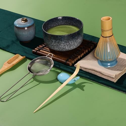 A Unique Matcha Set Whisk And Bowl, Bamboo Whisk For Matcha Tea, Matcha Whisk Set