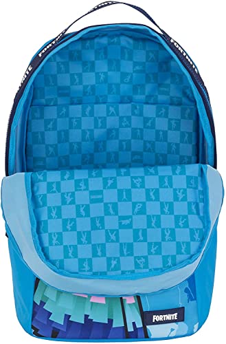 FORTNITE Mochila de perfil, Azul, tamanho nico