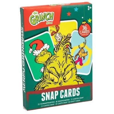 RMS InternationalThe Grinch Snap Cards (Pack of 36 Cards)