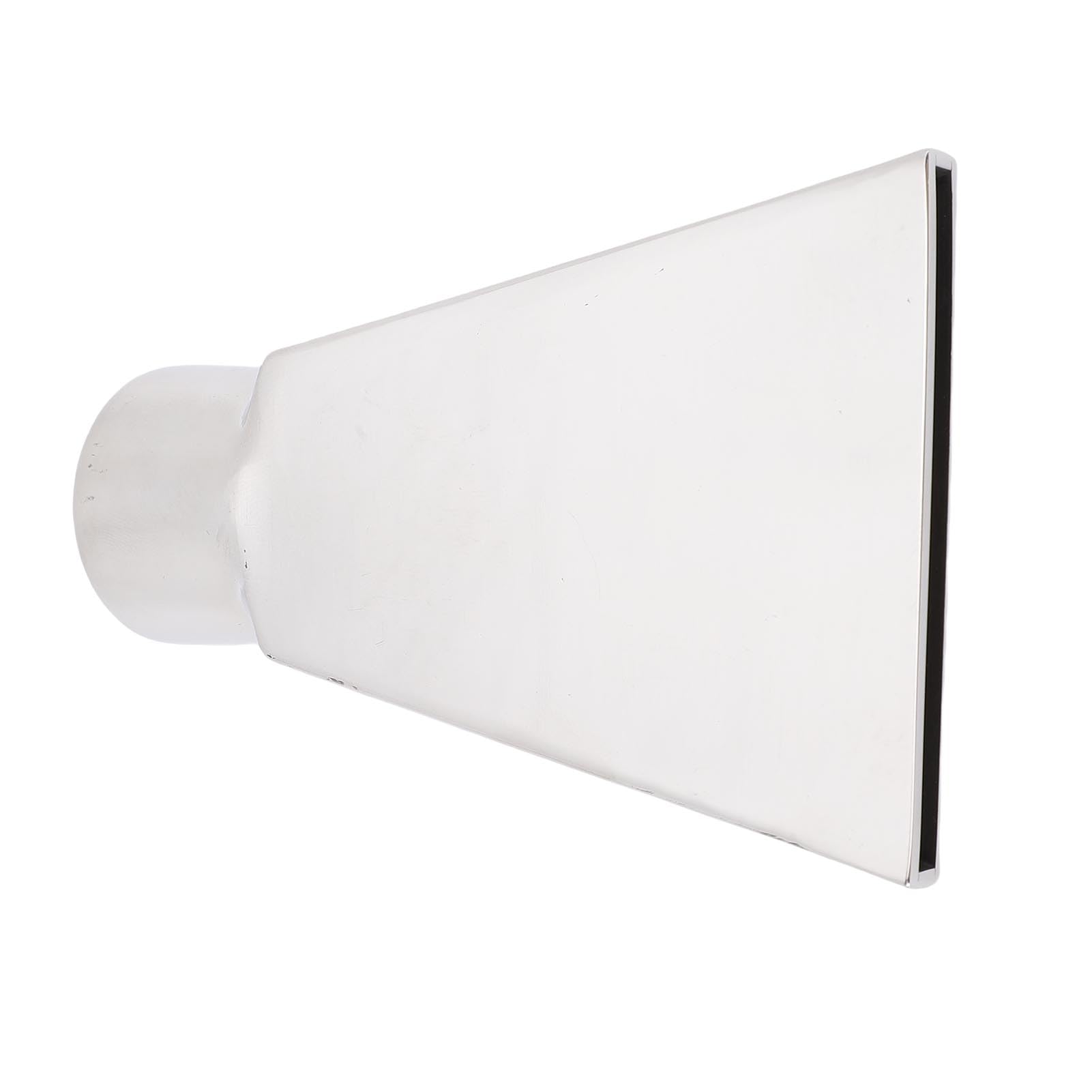 Ugello per Fontana a Forma di Ventaglio, Filettatura da 3/4 Pollici, Becco Piatto per Anatra, Distribuzione Uniforme dell'acqua, Costruzione SUS, per Laghetto da Giardino, Parco