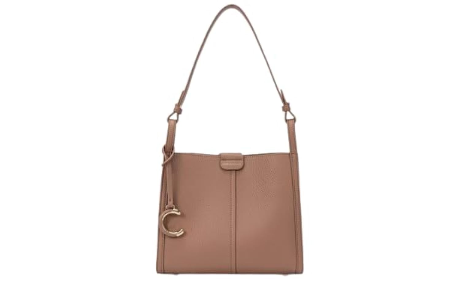 GenericStylish Women's Bucket Handbag Shoulder Bag with Top Handle and Strap Fashionable Quilted Padded Inner Layer Leather Bag Medium Size Bag for Girls Ladies Women Everyday Collage Casual Day Bag