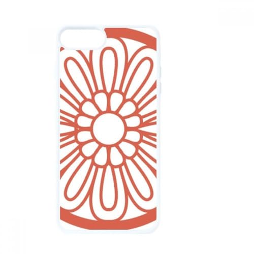 Coque iPhone SE 2 style asiatique rouge pour look urbain quotidien