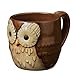 Ceramic 3D Art Owl Mug/Cup for Coffee and Tea. 13oz Mug. 5.5 Inches Long By 3.75 Inches Tall By 3 Inches in Diameter