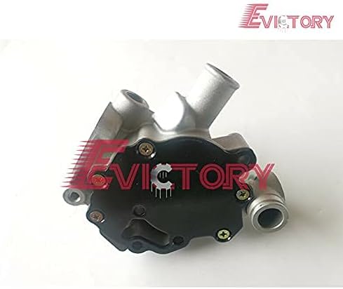 For Yanmar 3D68E 3TNE68 3TNA68 Overhaul Rebuild Kit WITH VALVE WATER PUMP