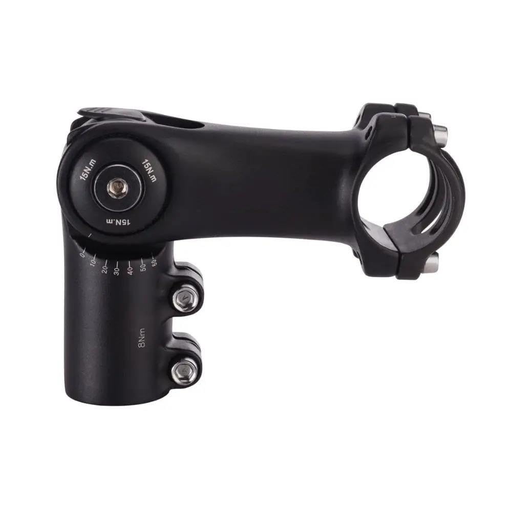 KWEZ Riser de Tige de vélo à Angle réglable, Guidon de 25.4/31.8mm, Fourche Avant, Accessoires de vélo de Montagne