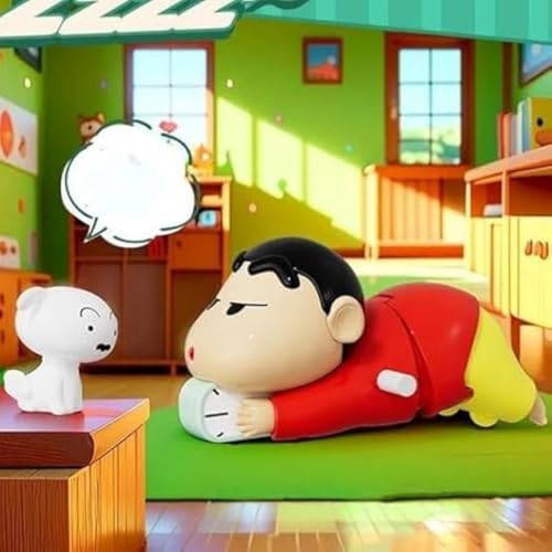 Image of Shinchan Toy for Kids, Crawling Shinchan Action Figure Movable Toy for Babies, Key Operated Wind Up Toys for Kids