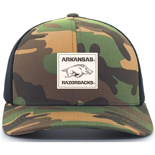 Pacific Headwear Arkansas Camo Snapback Trucker Cap OS