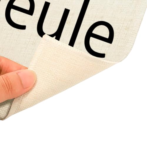 Hashtag Ta Gueule sets de table lin de qualité supérieure pour des repas mémorables et fun