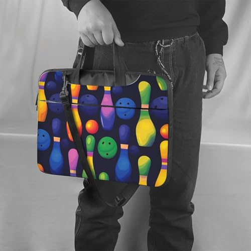 Maletín para portátil 15.6 pulgadas impermeable con diseño colorido miniatura 2