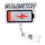 RN Badge Buddy, lustiger Ausweishalter mit einziehbarem Clip, Zubehör für Apotheke, LPN, CNA, MA, Krankenschwestern, Ärzte, Krankenpfleger, Studenten und medizinische Arbeiter