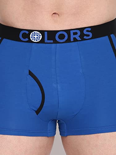 Image of RUPA FRONTLINE Colors Men's Front Open Athlefit Mini Trunks | Soft-Touch Cotton Stretch | Snug Fit | Breathable Fabric | Supporter Brief | Pack of 1