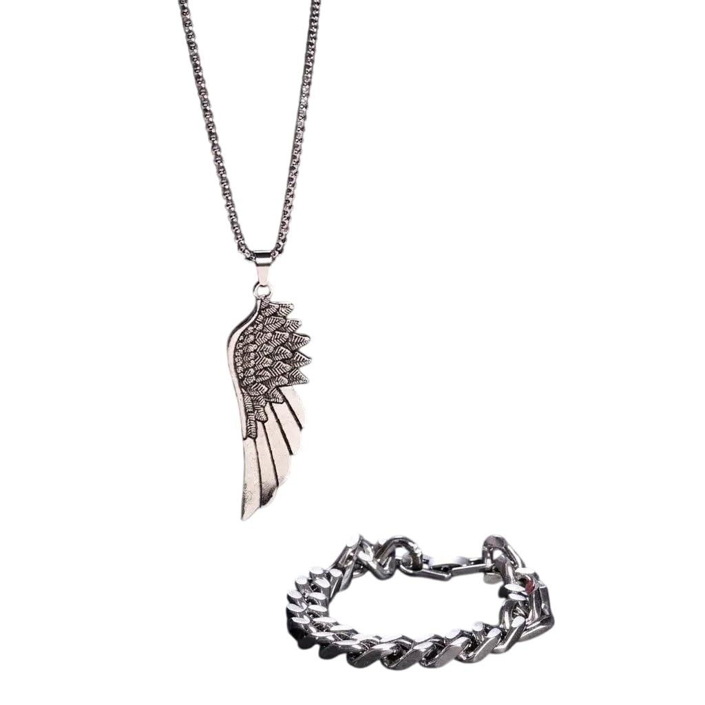 Argent Noir Mens Jewellery Set for Men & Boys | Fancy & Stylish Accessories | Anniversary, Engagement, Birthday & Everyday Wear | Gift for Valentine Day-image-39