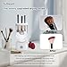 AiDwell 3 IN 1 Electric Makeup Brush Cleaner Machine With Dryer, Holder, Portable Automatic USB Cosmetic Brushes Cleaner Tool Deep Cleaning for All Size Beauty Makeup Brush Set, Sponges, Blush Brush