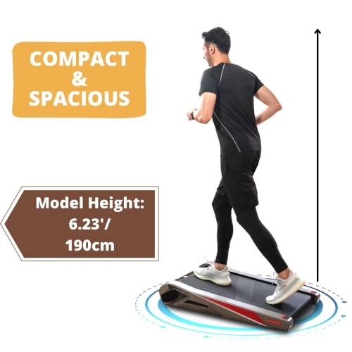 Egofit Walker Pro Under Desk Treadmill Small Compact Walking Treadmill With Incline 5° Fit Standing Desk, 3.1Mph Installation Free #TOP6