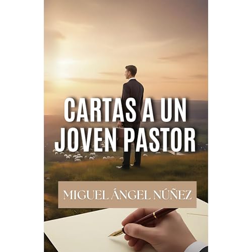 Cartas a un joven pastor Audiolibro Por Miguel Ángel Núñez arte de portada