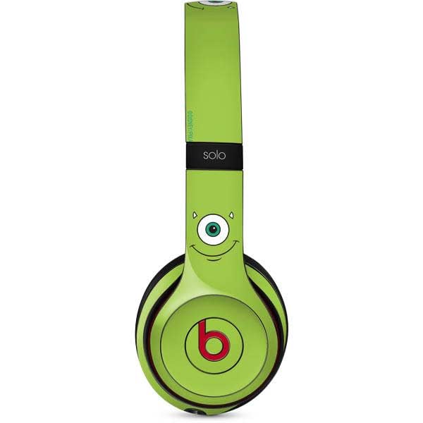 Skinit Decal Audio Skin Compatible with Beats Solo 3 Wireless - Officially Licensed Disney Monsters Inc. Mike‚Äôs Face Design