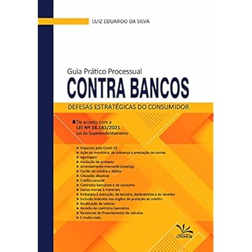 Capa do livro Guia Prático Processual Contra Bancos - Defesas Estratégicas do Consumidor