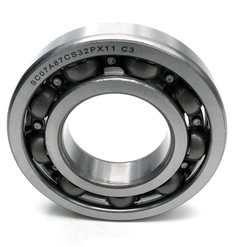 Parts and Parts Rillenkugellager SC07A87CS32PX11 c3, 35x72x15mm, DIN 625 ISO 15, Hochgeschwindigkeits-Radiallager, reibungsarm, leichtgängig, ideal für Fahrzeuggetriebe und Industriemaschinen