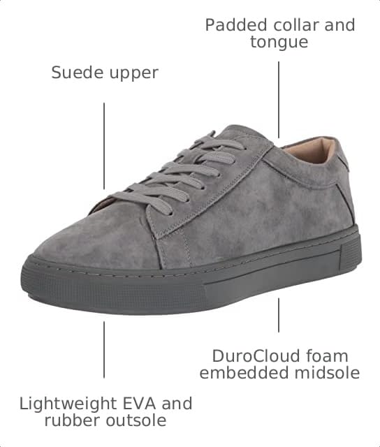 Image of Propet Mens Kenji Lace Up Sneakers Shoes Casual - Black