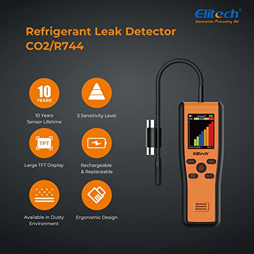 Elitech Inframate C Infrared R-744 Refrigerant Leak Detector Carbon Dioxide Co2 Leakage Tester #TOP7